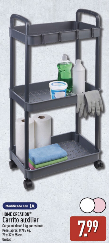 Carrito De Almacenamiento Aldi