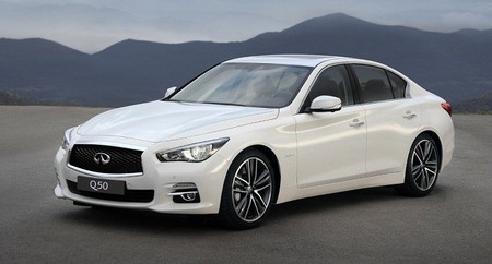 Infiniti Q50 blanco