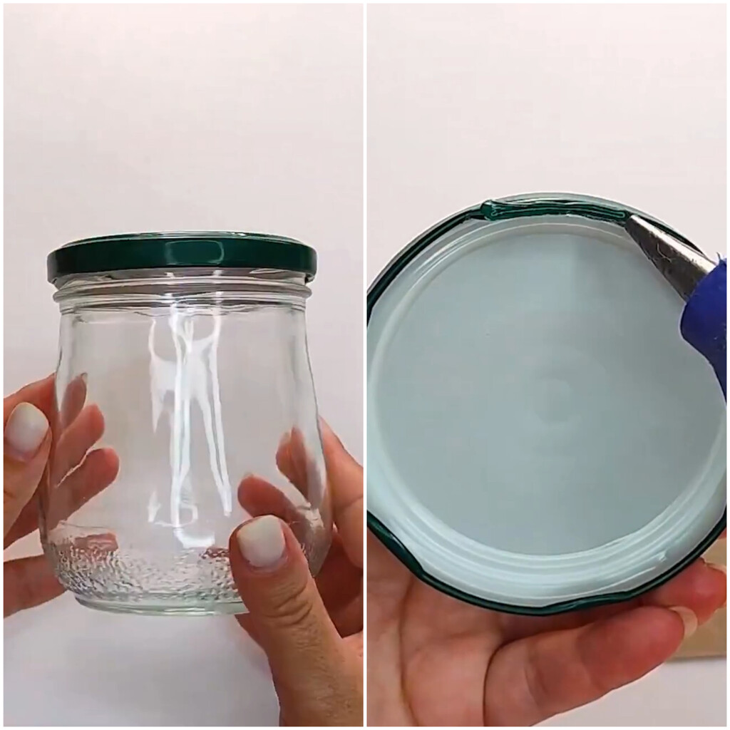 No lo sabía, pero con un bote de cristal puedes hacer tú mismo este elegante portavelas para dar luz en terrazas y jardines