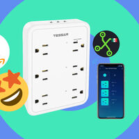 No solo es un multicontacto, también tiene tres enchufes inteligentes y puertos USB para poder conectar lo que quieras 