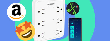 No solo es un multicontacto, también tiene tres enchufes inteligentes y puertos USB para poder conectar lo que quieras 