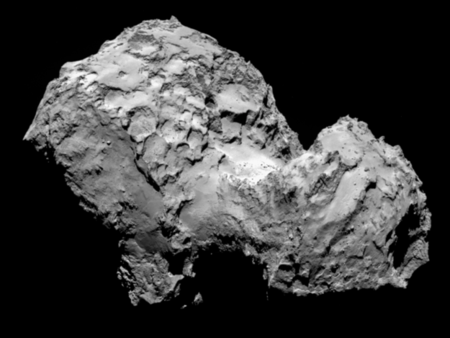 La explosión en el cometa ‘Chury’grabada por Rosetta