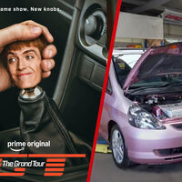 Uno de los tres nuevos presentadores de The Grand Tour tiene un Honda Jazz rosa con motor de Civic Type R. Y eso lo dice todo sobre el nuevo elenco