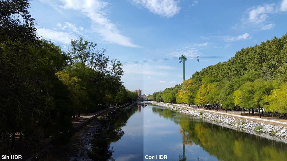 Explicación sobre el uso de HDR en cámara de celular Explicación sobre el uso de HDR en cámara de celular