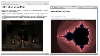 Native Client, código nativo desde el navegador