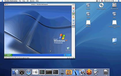 Parallels, el software emulador para Mac Intel