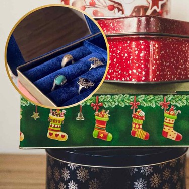 Cómo hacer un joyero con una caja de galletas: la idea más fácil reutilizarla y no tirarla  