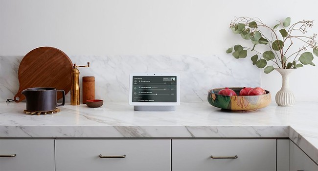 Control Multiroom Nest Hub