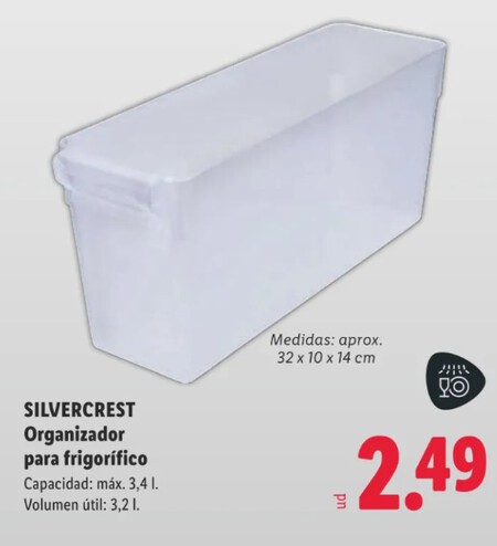 Organizador de nevera Lidl