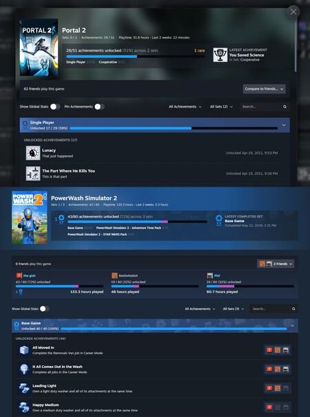 Valve ha cambiado (a mejor) los logros en Steam para siempre