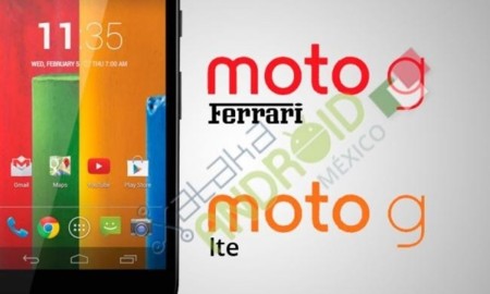 Moto G LTE y Moto G Ferrari, nuevas versiones para el superventas de Motorola