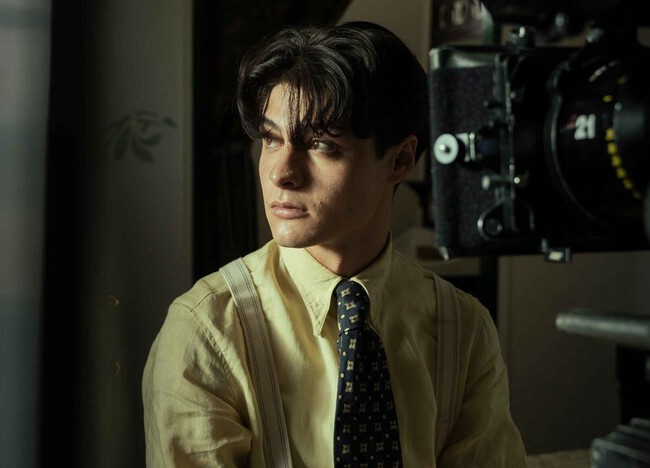 Milo Quifes en el rodaje de 'La bola negra'