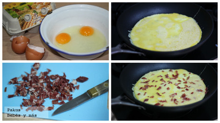 hacer un perrito de tortilla francesa