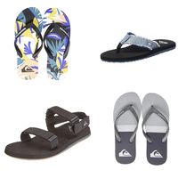 Chollos en tallas sueltas de chanclas y sandalias Quiksilver por menos de 20 euros en Amazon