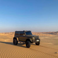 Y este es el improbable pero espectacular resultado de cruzar un Suzuki Jimny con un Mercedes G 500 4x4²