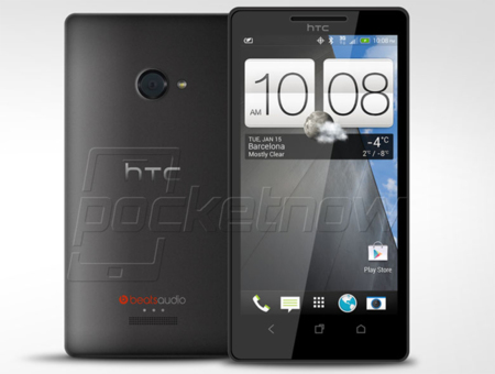 Aparece una recreación diferente del HTC M7