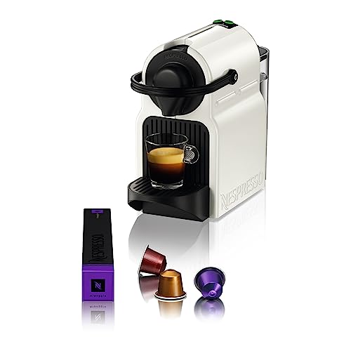Krups Nespresso Inissia XN1001 - Cafetera monodosis cápsulas Nespresso, 19 bares, incluye kit de bienvenida