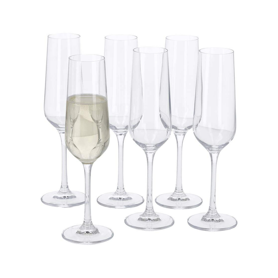 Juego de copas de vidrio 6 unidades