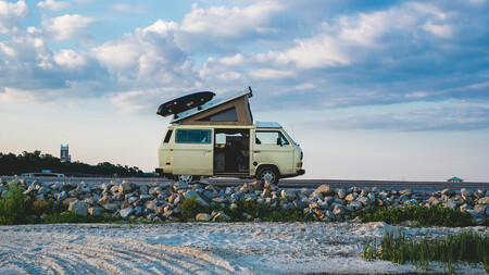 Camper Autocaravana Dormir Playa