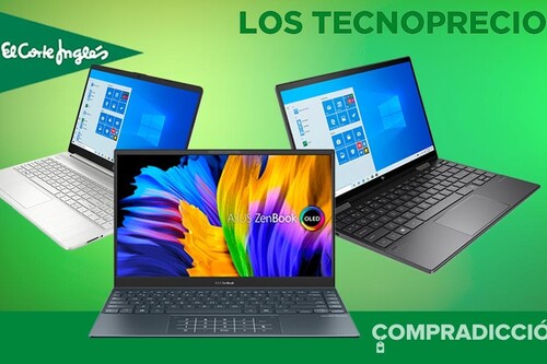 Tecnoprecios en El Corte Inglés: estos 9 portátiles de trabajo tienen descuentos de hasta un 33% este fin de semana
