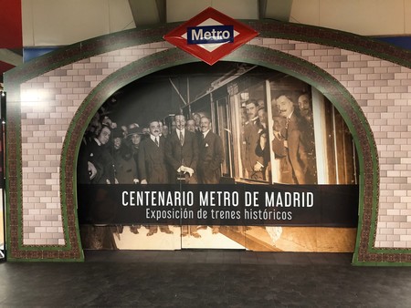 Planes en Madrid: Exposición de trenes Históricos del Metro en la estación de Chamartín