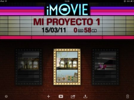 Análisis iMovie para el iPad