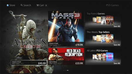 La nueva PlayStation Store ya cuenta con imágenes oficiales y fecha de lanzamiento