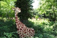 Animales hechos con piezas Lego en el zoológico del Bronx