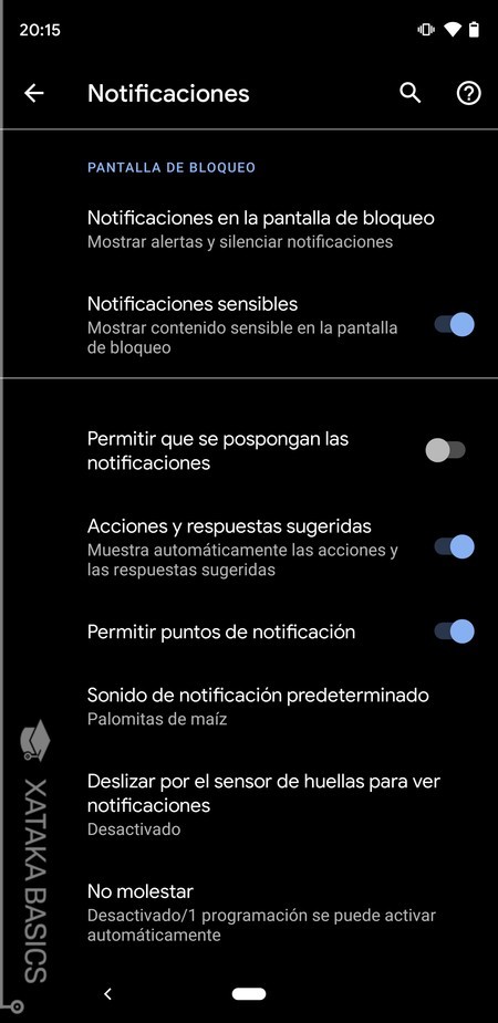 En Notificaciones