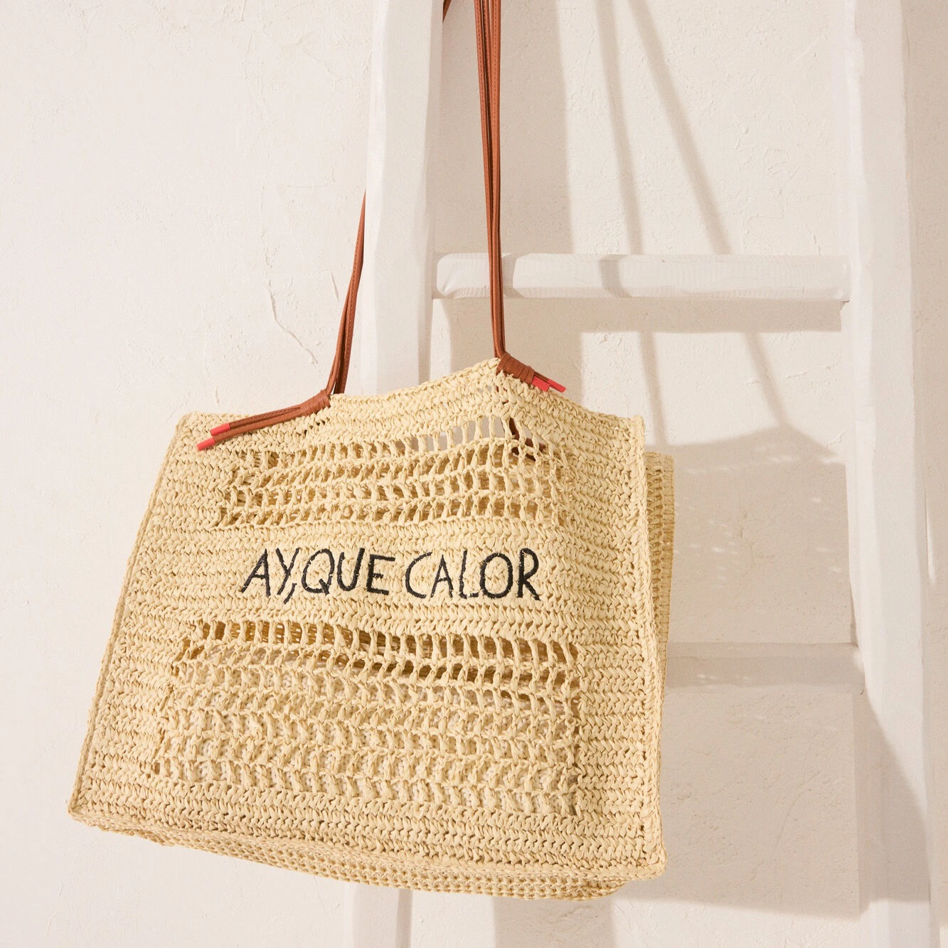 Bolso grande rafia
