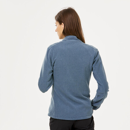 Forro Polar Montaa Y Trekking Mujer Quechua Mh100 Azul 1