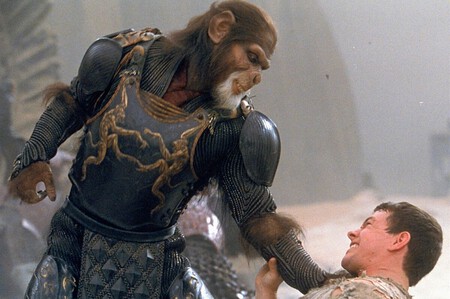 El planeta de los simios Tim Burton