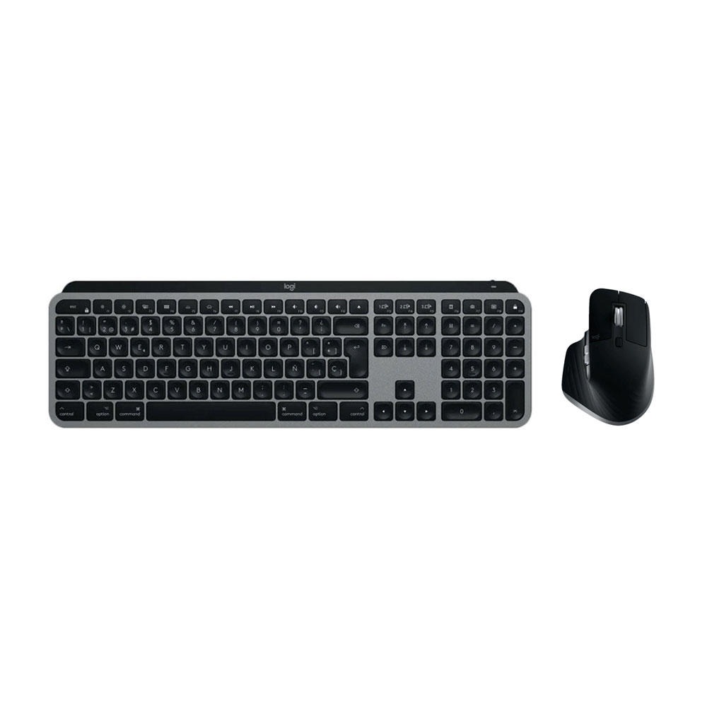 Logitech Pack MX Keys Teclado inalámbrico + MX Master 3 Ratón