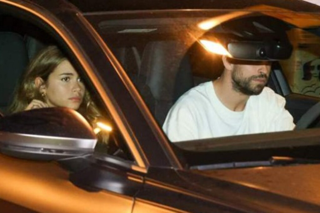 Primeras imágenes de Gerard Piqué tras el acuerdo de separación con Shakira: el futbolista monta un fiestón y Clara Chía da la (mala) cara ante la prensa