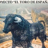 Si alguien pensaba que nadie iba a querer la estatua de un toro de 300 metros en España, es que conocen muy poco España