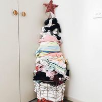 El árbol de Navidad más original de una madre de tres