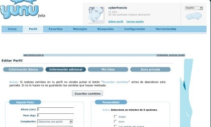 Yunu, otra red social española para hacer amigos
