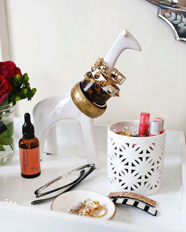 Preciosas y extravagantes ideas para organizar tus joyas