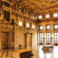 El gran Salón Dorado del Ayuntamiento de Ausburgo