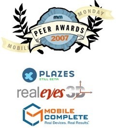 3GSM: ganadores Global Peer Awards 2007