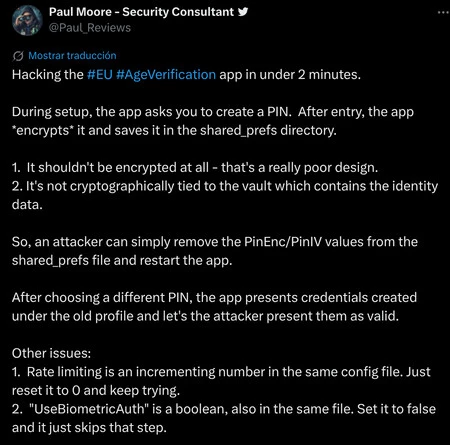 X Moore App Edad Europa