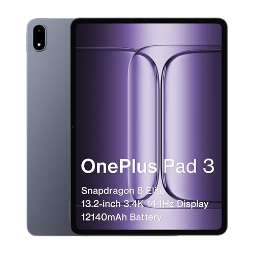 OnePlus Pad 3 Tablet 33.5 cm 12140mAh WIFI 12GB RAM + 256GB ROM - Azul