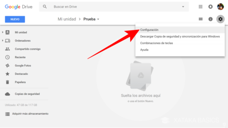 como cambiar mi contrasena de google drive