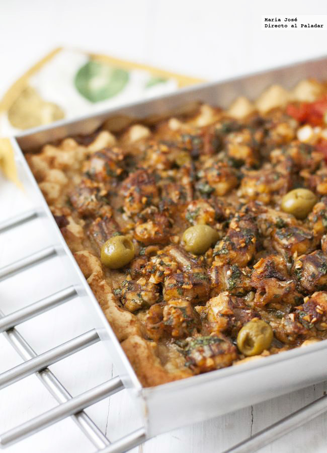 Coca de gató o pintarroja, receta tradicional de Ibiza