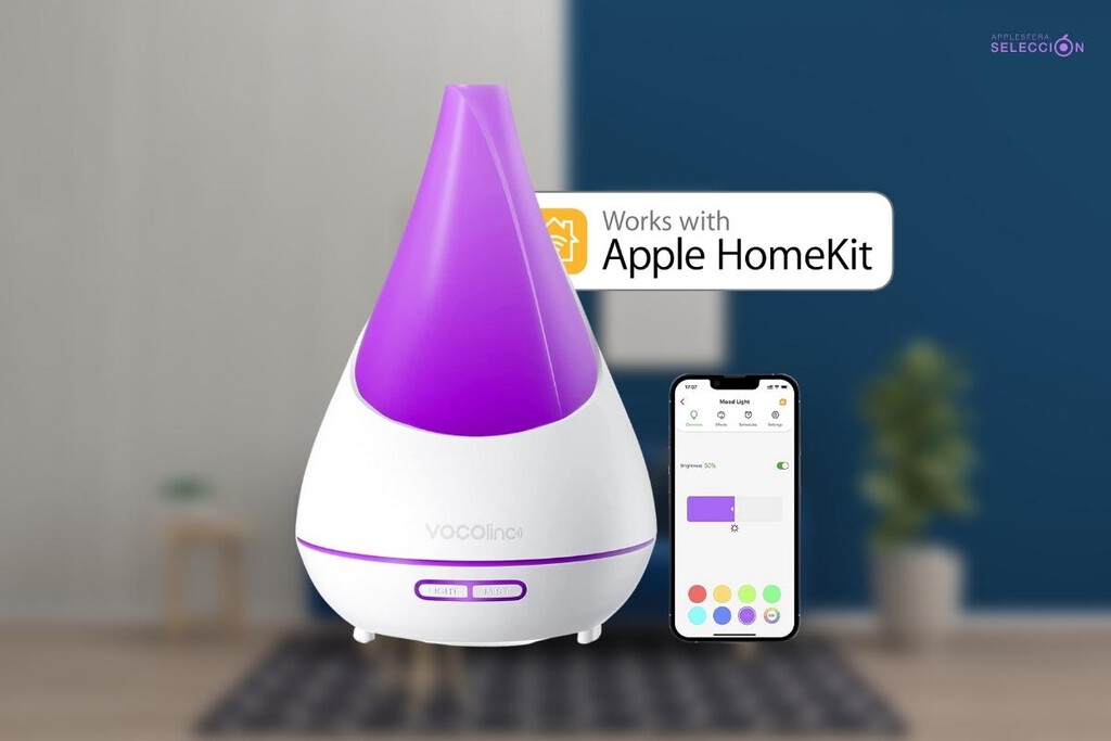 Ambienta tu hogar usando este difusor de aromas HomeKit por casi 30 euros aprovechando su oferta Ambienta tu hogar usando este difusor de aromas HomeKit por casi 30 euros aprovechando su oferta