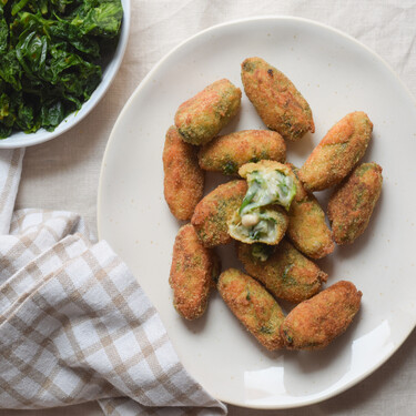 Croquetas de espinacas caseras: la receta más cremosa y ligera