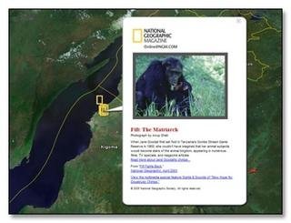Google Earth ahora con datos de National Geographic