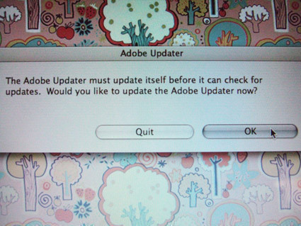 El actualizador que se actualiza... buen actualizador será
