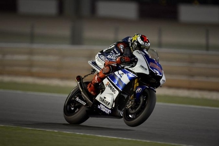 Jorge Lorenzo en Catar