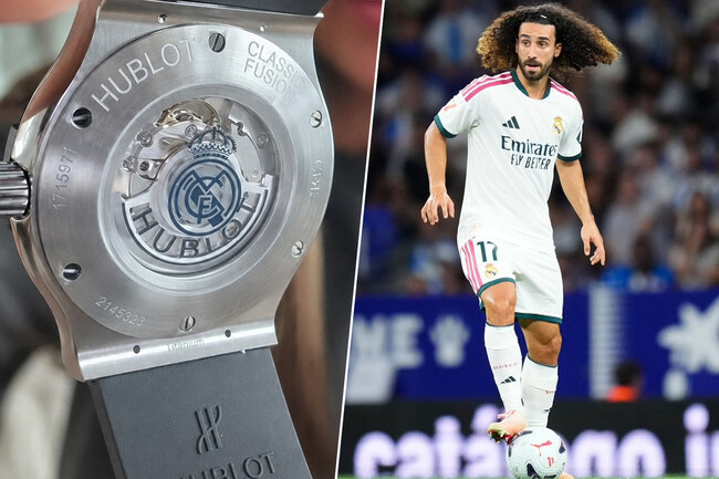 Cucurella Ha Recibido Sus Regalos De Bienvenida Del Real Madrid Incluido Un Reloj Unico Que No Existe En El Catalogo De Hublot